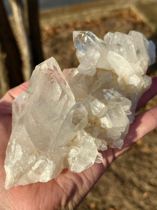 Clear Quartz Cluster