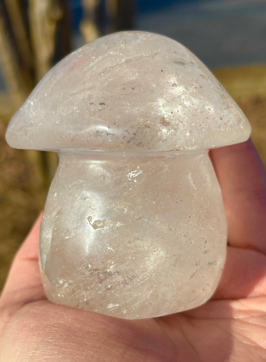 Clear Quartz Mushroom